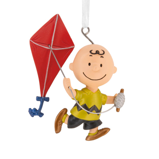 Collectable Hanging Ornament - Charlie Brown with Kite Design