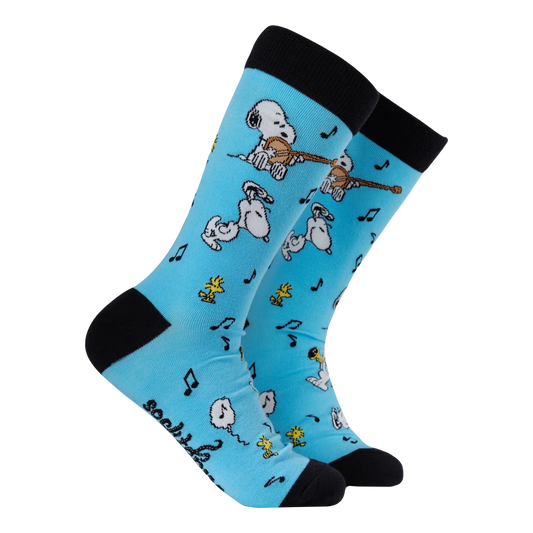 Musical Snoopy Socks  - Size 9-12