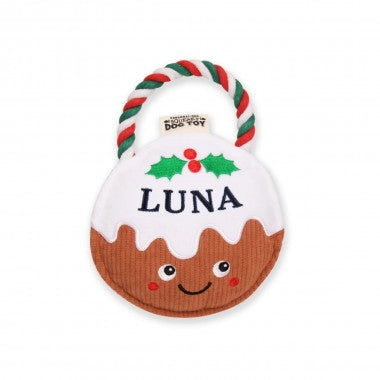 Personalised Christmas Squeaky Dog Toy
