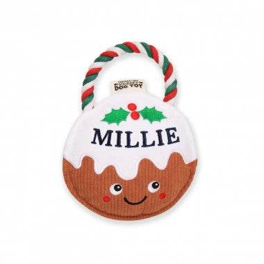 Personalised Christmas Squeaky Dog Toy