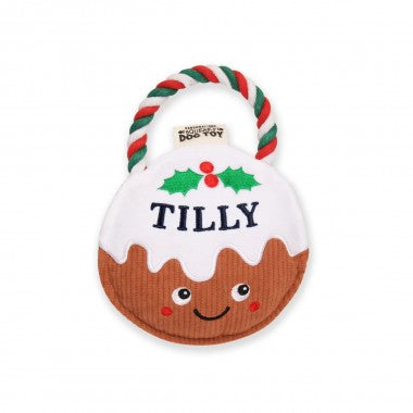 Personalised Christmas Squeaky Dog Toy