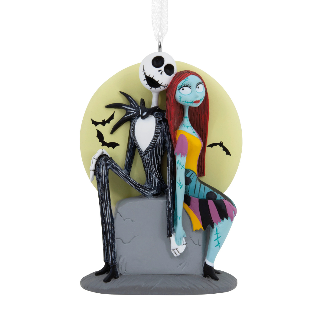 Collectable  The Nightmare Before Christmas - Jack Skellington & Sally Ornament