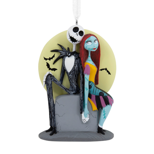 Collectable  The Nightmare Before Christmas - Jack Skellington & Sally Ornament