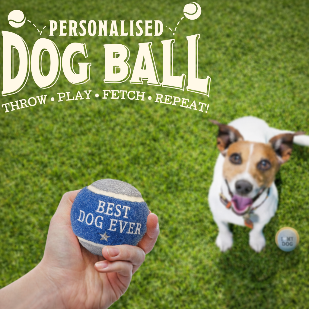 Personalised Dog Ball