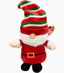 TY Beanie Boo Gnewman the Red Gnome 15cm